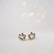 画像をギャラリービューアに読み込む, キラキラリースのピアス サージカルステンレス クリスタルガラス ゴールド シルバー|BLANCHE NEIGE(ブランシュネージュ)