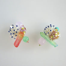 画像をギャラリービューアに読み込む, 氷柱モザイクピアス|hanmmmo(ハンモ)