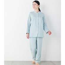 画像をギャラリービューアに読み込む, 呼吸するパジャマ(レディース)マオカラータイプ |睡眠てらす(スイミンテラス)
