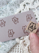 画像をギャラリービューアに読み込む, ねこスタンプ|mh-mignon(エムエイチミニョン)