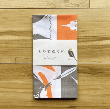 画像をギャラリービューアに読み込む, オカメインコ注染手ぬぐい〈とりてぬぐい〉|コトリヨガ