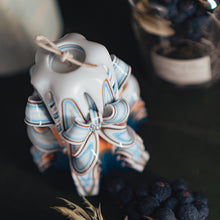 画像をギャラリービューアに読み込む, Romanceキャンドル オレンジ×スモーキーブルー|COCOMONA(ココモナ)