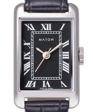 画像をギャラリービューアに読み込む, TSUKI 朧月 ノワール / SQUARE SILVER BLACK LEATHER NOIR|MATOW(マトウ)