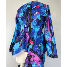 画像をギャラリービューアに読み込む, Patchwork shirt E blue - パッチワークシャツ Eブルー|Merci DIEU(メルシーデュー)