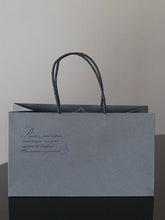 画像をギャラリービューアに読み込む, オリジナル紙袋 チャコールグレー|Le Chocolat Ally (ルショコラアリー)