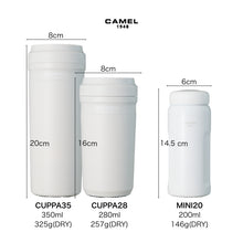 画像をギャラリービューアに読み込む, MINI20|内面セラミック×真空断熱 ミニボトル 200ml|CAMEL(キャメル)