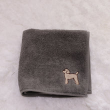 画像をギャラリービューアに読み込む, トイプードル今治産ハンカチタオル|BlumeBell(ブルームベル)