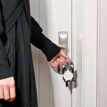 画像をギャラリービューアに読み込む, ハンドメイドレザー製キーホルダーチャーム WANCO・シュナウザーGRAY|WOODPEPE(ウードペペ)