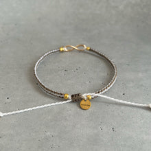 画像をギャラリービューアに読み込む, オリジナルワックスコードアンクレット インフィニティ×馬蹄 選べる3カラー|On Cloud Nine(オンクラウドナイン)