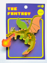 画像をギャラリービューアに読み込む, ファイヤードラゴン キーリング|PINEMA(ピネマ)
