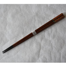 画像をギャラリービューアに読み込む, 柿柄/うるしのおはし|warped(ワープド)