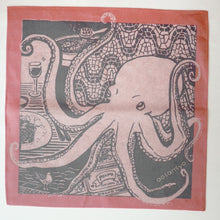 画像をギャラリービューアに読み込む, 旅するタコ ハンカチ|aosansyo(アオサンショウ)