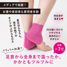 画像をギャラリービューアに読み込む, かかとソックス(Pubicare)パステルピンク|LYKKE(リュッケ)