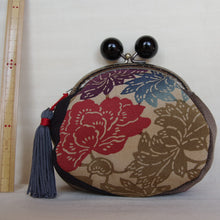 画像をギャラリービューアに読み込む, あめ玉がま口ポーチ クロ|PlusDot+.(プラスドット)