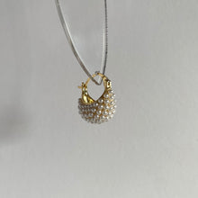 画像をギャラリービューアに読み込む, パールバスケットワンタッチピアス|Novedad.(ノベダ)