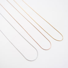 画像をギャラリービューアに読み込む, 316L 0.6mm極細ネックレス|HOTARU(ホタル)