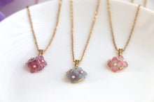 画像をギャラリービューアに読み込む, 小さな紫陽花のネックレス(アジサイ)|Lab407(ラボヨンマルナナ)