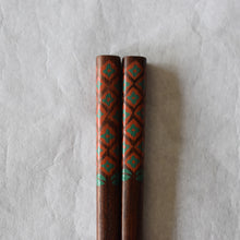 画像をギャラリービューアに読み込む, 柿柄/うるしのおはし|warped(ワープド)