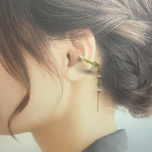 画像をギャラリービューアに読み込む, LONG CUFF CRYSTAL/AMETHYST/PERIDOT|airy(エアリー)