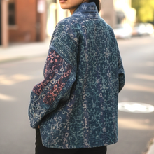 画像をギャラリービューアに読み込む, vintage kantha jacket "蒼の記憶” #2|ananyaユイイツムニ(アナンヤユイイツムニ)