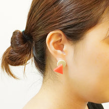 画像をギャラリービューアに読み込む, まるさんかくピアス|PlusDot+.(プラスドット)