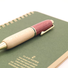 画像をギャラリービューアに読み込む, パープルハート×ナナミノキ 木軸シャーペン|Wood Time Factory(ウッドタイムファクトリー)