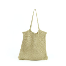 画像をギャラリービューアに読み込む, ラメ糸編みトートバッグ|cache-cache(カシュカシュ)