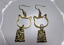 画像をギャラリービューアに読み込む, 猫耳カットとパール&ゴールドのピアス|mimine(ミミンヌ)