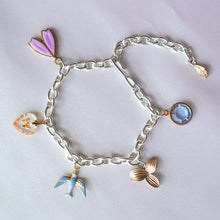 画像をギャラリービューアに読み込む, Bracelet / import charms × silver chain|soiesoie(ソワソワ)