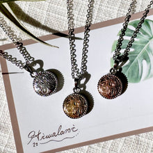画像をギャラリービューアに読み込む, お風呂OK!リバーシブル・コインネックレス / 金属アレルギー対応|Hiwalani(ヒワラニ)
