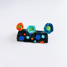 画像をギャラリービューアに読み込む, 炭オブジェ / ブルー+オレンジ|櫂の炭(カイノスミ)