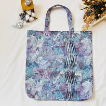 画像をギャラリービューアに読み込む, ウェーブタックトートバッグ(紫)|Nikomatch(ニコマッチ)