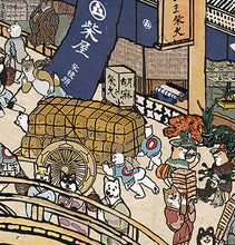 画像をギャラリービューアに読み込む, 江戸の柴犬、156匹が大集結したアートポスター|yoshie moriuchi ARTWORKS(ヨシエモリウチアートワークス)