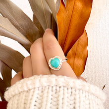 画像をギャラリービューアに読み込む, 金属アレルギー対応『12月の誕生石』ターコイズ・ハートリング / 錆びない素材|Hiwalani(ヒワラニ)