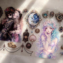 画像をギャラリービューアに読み込む, Pirates Of Queen マーメイドの涙の秘宝 20cm幅限定PETテープ|nene_hope_heart(ネネホープハート)