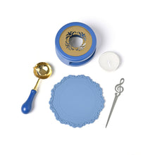 画像をギャラリービューアに読み込む, シーリングスタンプギフトセット④BLUE|WOODPEPE(ウードペペ)