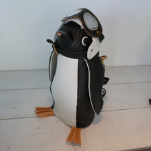 画像をギャラリービューアに読み込む, ペンギンの赤ちゃんバッグ・専用ヘルメット・ホワイト|ガムアママレザーズ神戸(ガムアママレザーズコウベ)