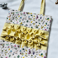 画像をギャラリービューアに読み込む, フラワーモチーフバッグ(黄)|Nikomatch(ニコマッチ)