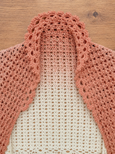 画像をギャラリービューアに読み込む, オレンジグラデーションのマーガレット|M'S CROCHET(エムズクロシェット)