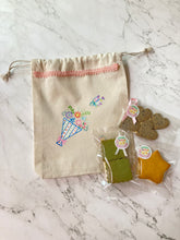 画像をギャラリービューアに読み込む, 【乳製品・卵・白砂糖不使用の米粉お菓子】オリジナル巾着クッキーギフト|お菓子屋TeTe(オカシヤテテ)