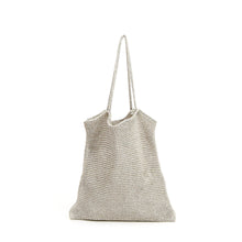 画像をギャラリービューアに読み込む, ラメ糸編みトートバッグ|cache-cache(カシュカシュ)