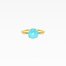 画像をギャラリービューアに読み込む, 色が変わる宝石リング キラナライト遊璃「虹立ち」 ラウンド6mm SV925|atelier ShowKer(アトリエショーカー)