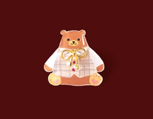 画像をギャラリービューアに読み込む, バレンタイン★クマ ピンバッジ・アンブレラマーカー|HONAMIRUKA(ホナミルカ)