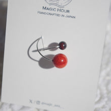 画像をギャラリービューアに読み込む, 天然石イヤーカフPlanet - Coral|Magic Hour(マジックアワー)