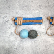 画像をギャラリービューアに読み込む, コロコロボールの猫じゃらし ダブルボール DENIM|necono(ネコノ)