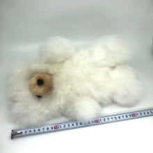 画像をギャラリービューアに読み込む, ベビーアルパカの天然皮革 テディベアぬいぐるみ ペルー職人手仕事・一点もの|RUNA SHOP(ルナショップ)
