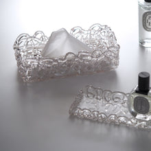 画像をギャラリービューアに読み込む, 靄 -MOYA- ティッシュケース うつぎ(クリア)|ame(アメ)