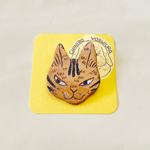 画像をギャラリービューアに読み込む, ブローチ ねこ G|ヨシウラチヒロ