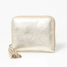 画像をギャラリービューアに読み込む, ドット型押し・ジャバラカードウォレット|perche(ペルケ)