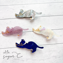 画像をギャラリービューアに読み込む, のびネコの前髪クリップ|sugar.C beauty(シュガーシービューティー)